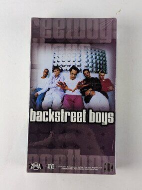 SEALED Backstreet Boys For the Fans VHS 2000